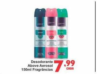 Rede Super Compras Desodorante above aerosol fragrâncias oferta