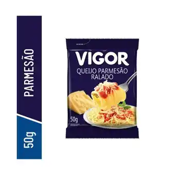 Queijo parmesão vigor ralado 50g