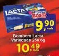 Rossi Supermercado Bombom Lacta Variedades 250.6g oferta