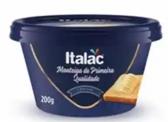 Supermercado Estrela Azul Manteiga italac primeira qualidade com sal 200g oferta