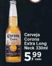 Rossi Supermercado Cerveja Corona Extra Long Neck 330ml oferta