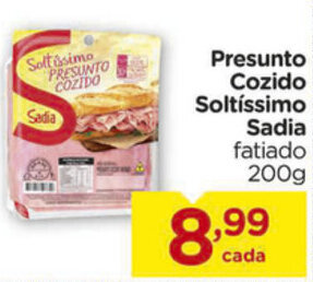 Carrefour Presunto Cozido Soltissimo Sadia 200g oferta