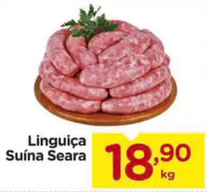 Carrefour Linguica Suina Seara 1kg oferta