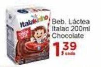 Rossi Supermercado Beb. Láctea Italac 200ml Chocolate oferta