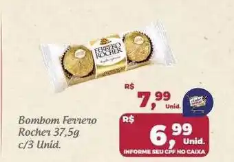 Semar Supermercado Bombom ferrero rocher oferta