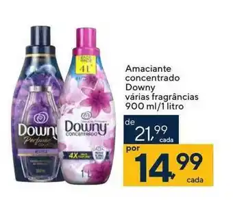 Amaciante concentrado downy várias fragrâncias