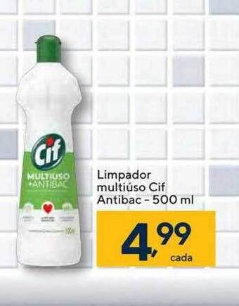 Coop Limpador multiúso cif antibac oferta