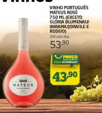 Vinho português mateus rosé