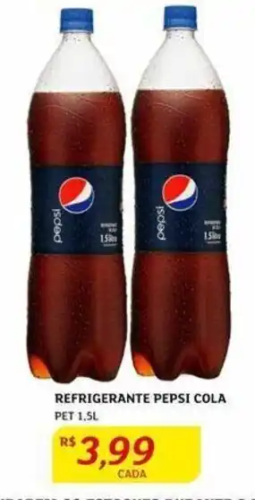 Assaí Atacadista Refrigerante Pepsi Cola 1.5L oferta