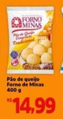 Pão de queijo Forno de mInas 400g