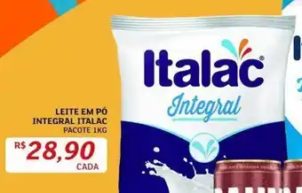 Assaí Atacadista Leite em pó Integral Italac 1kg oferta