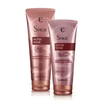 Eudora Kit nutri rosé shampoo + condicionador oferta