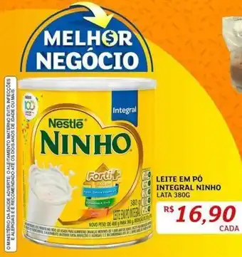 Assaí Atacadista Leite em pó Integral Ninho 380g oferta