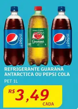 Assaí Atacadista Refrigerante Guaraná Antarctica ou Pepsi Cola 1L oferta