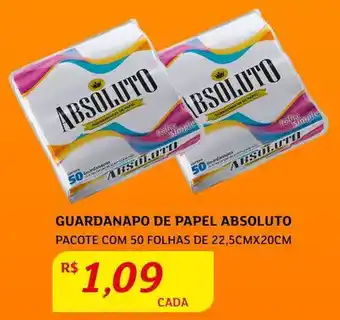 Assaí Atacadista Guardanapo de Papel Absoluto oferta