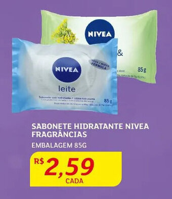 Assaí Atacadista Sabonete Hidratante Nivea Frag. 85g oferta