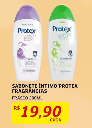 Assaí Atacadista Sabonete íntimo Protex Frag. 200ml oferta