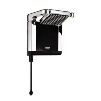 Leroy Merlin Chuveiro eletrônico 220v 7800w preto e cromado acqua star lorenzetti oferta