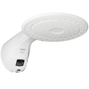 Leroy Merlin Chuveiro eletrônico digital 220v 7700w branco optima music hydra oferta
