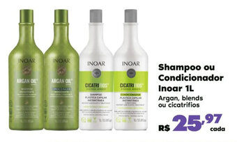 Sam's Club Shampoo ou Condicionador Inoar 1L oferta