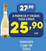 Arena Atacado Espumante Cuvee Elit 750ml oferta