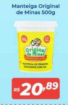 Manteiga original de minas