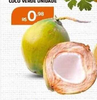 Pinheiro Supermercado Coco verde oferta