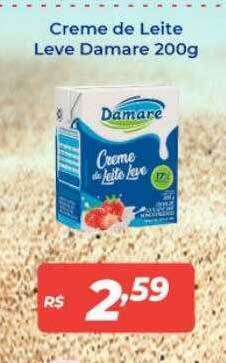 Atakarejo Creme de leite leve damare oferta