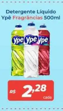 Atakarejo Detergente liquido ypê fragrâncias oferta