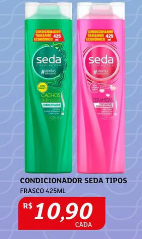 Assaí Atacadista Condicionador Seda tipos 425ml oferta