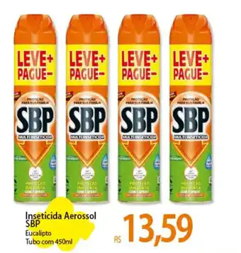 Inseticida Aerossol SBP 450ml