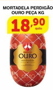 Roldão Mortadela perdigão ouro kg oferta