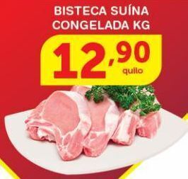 Roldão Bisteca suina kg oferta