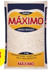 Roldão Arroz máximo 5kg oferta