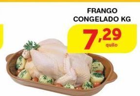 Roldão Frango congelado kg oferta