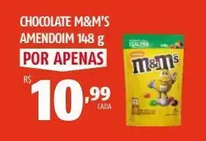 Chocolate m&m’s amendoim 148 g