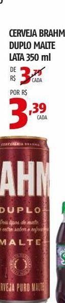 OXXO Cerveja brahma duplo malte lata 350 ml oferta