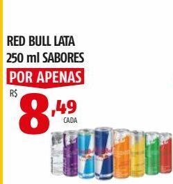 Red bull lata 250 ml sabores