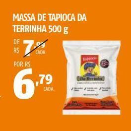 Massa de tapioca da terrinha 500 g