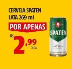 OXXO Cerveja spaten lata 269 ml oferta