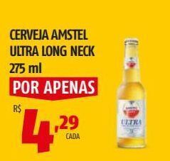 OXXO Cerveja amstel ultra long neck 275 ml oferta