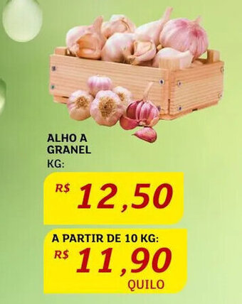 Assaí Atacadista Alho a granel 1kg oferta