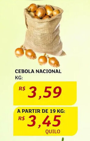 Assaí Atacadista Cebola Nacional 1kg oferta
