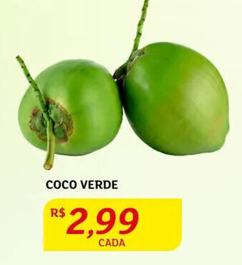 Assaí Atacadista Coco Verde oferta