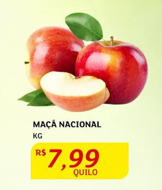 Assaí Atacadista Maçã Nacional 1kg oferta