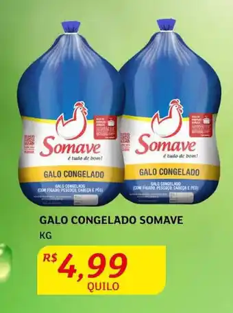 Assaí Atacadista Galo Congelado Somave 1kg oferta