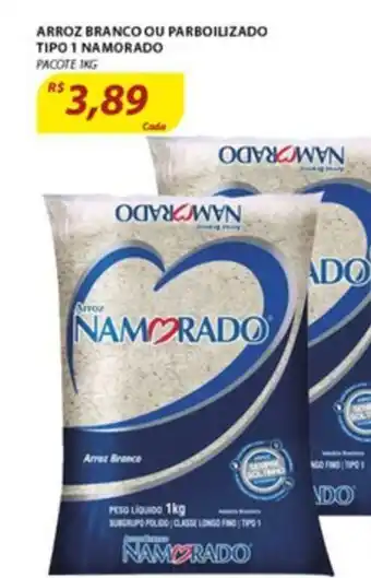 Assaí Atacadista Arroz Branco Parbolizado Tipo 1 Namorado 1kg oferta
