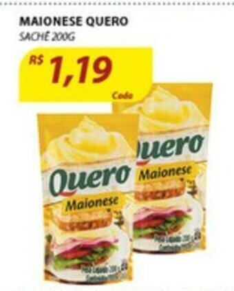Assaí Atacadista Maionese Quero 200g oferta