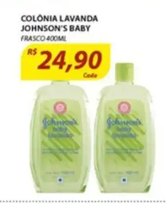 Assaí Atacadista Colonia Lavanda Johnson's Baby 400ml oferta