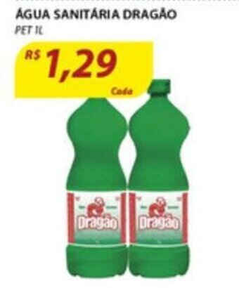 Assaí Atacadista Agua sanitaria Dragao 1L oferta